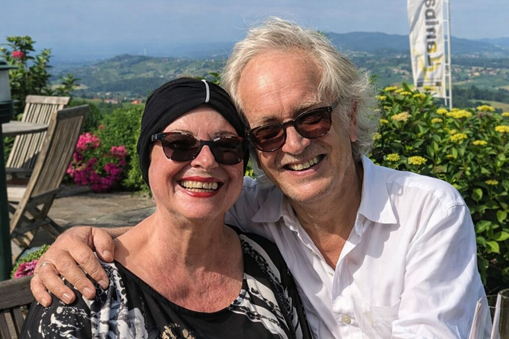 Ray Adam heute mit seiner Frau Karin, der großen Liebe seines Lebens