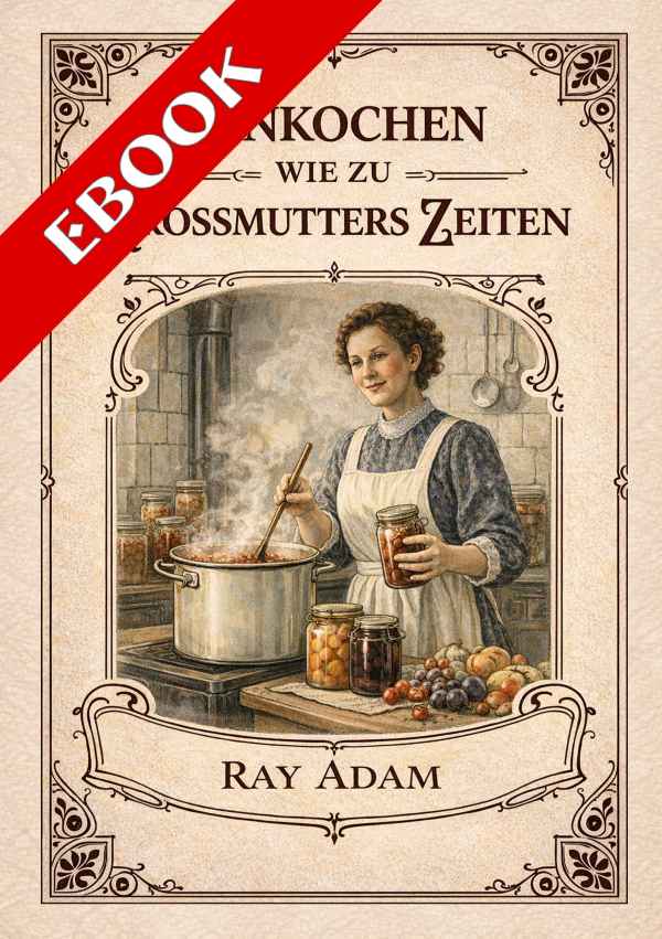 Das Einkochen wie zu Großmutters Zeiten im Jahr 1904